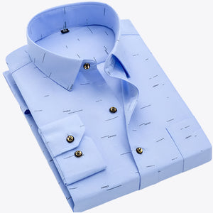 Comfy Familly Ramsgate - Classic Pattern Shirt Light Blue Pattern / S