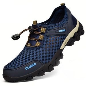 Comfy Family Clohco - Multifunction Outdoor Shoes for Men Navy Blue / US 6