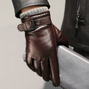 Comfy Family Comfy - Leather Gloves Coffee / M
