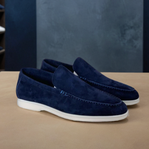 Comfy Family Devon - Suede Loafers Navy / 38