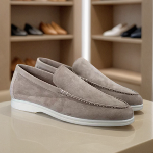 Comfy Family Devon - Suede Loafers Taupe / 38