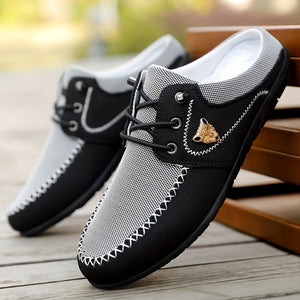 Comfy Family Men'S Casual Slip-On Sneakers - Breathable Summer Outdoor Shoes with Round Toe, Low Top Design, Comfortable Walking Shoes|Casual Slipon Shoes|Breathable Fabric