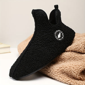 Overlane Aefe - Ultimate Comfort Fuzzy Slippers Black / 36-37