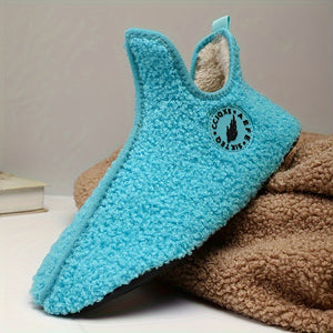 Overlane Aefe - Ultimate Comfort Fuzzy Slippers Cyan / 36-37