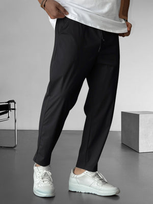 Overlane Essential Tapered Drawstring Trousers