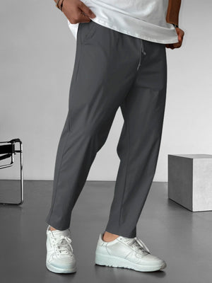 Overlane Essential Tapered Drawstring Trousers