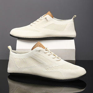 Overlane Mesh Knit Slip-Ons Beige / 6.5