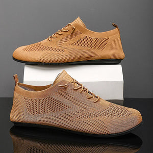 Overlane Mesh Knit Slip-Ons Brown / 6.5