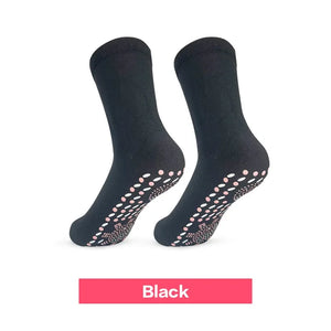 Overlane Self-heating Magnetic Socks for Women Men Self Heated Socks Tour Magnetic Therapy Comfortable Winter Warm Massage Socks Pression Black