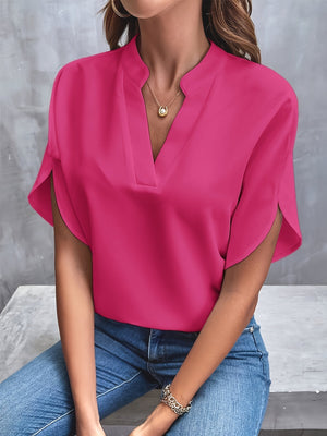 Comfy Familly Celina - Casual V-neck Blouse