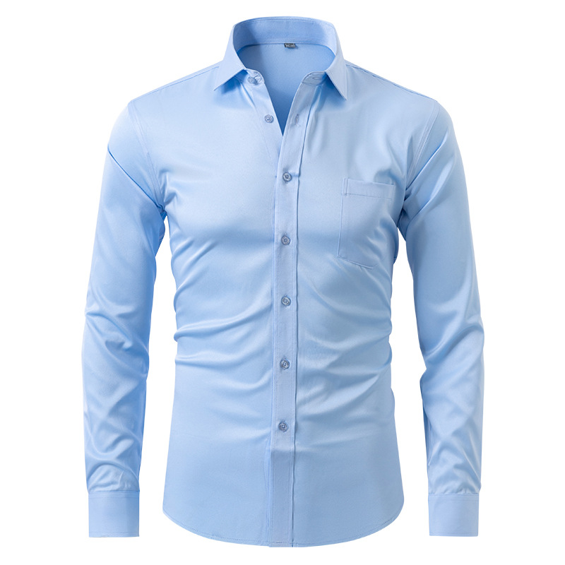 Comfy Family Bolton - Men&#39;s Classic Dress Shirt Light Blue / XS - 38