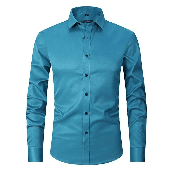 Comfy Family Bolton - Men&#39;s Classic Dress Shirt Teal / XS - 38