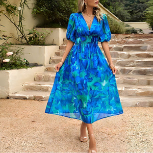 Comfy Family Carmen - V-Neck Spring Dress