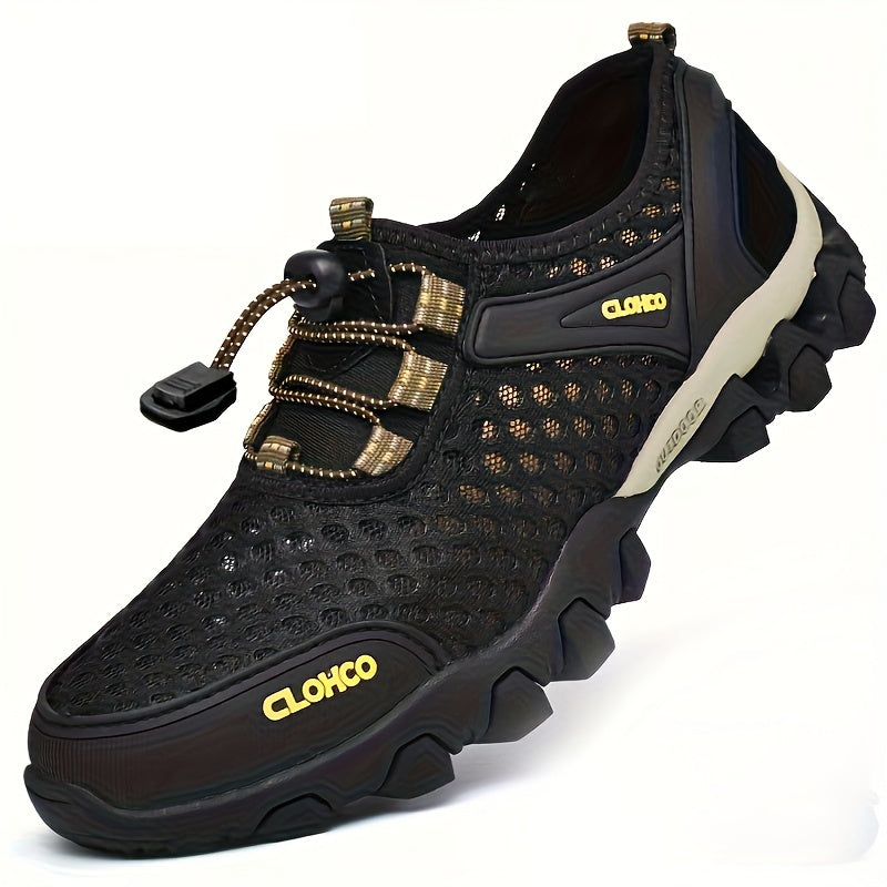 Comfy Family Clohco - Multifunction Outdoor Shoes for Men Jet Black / US 6