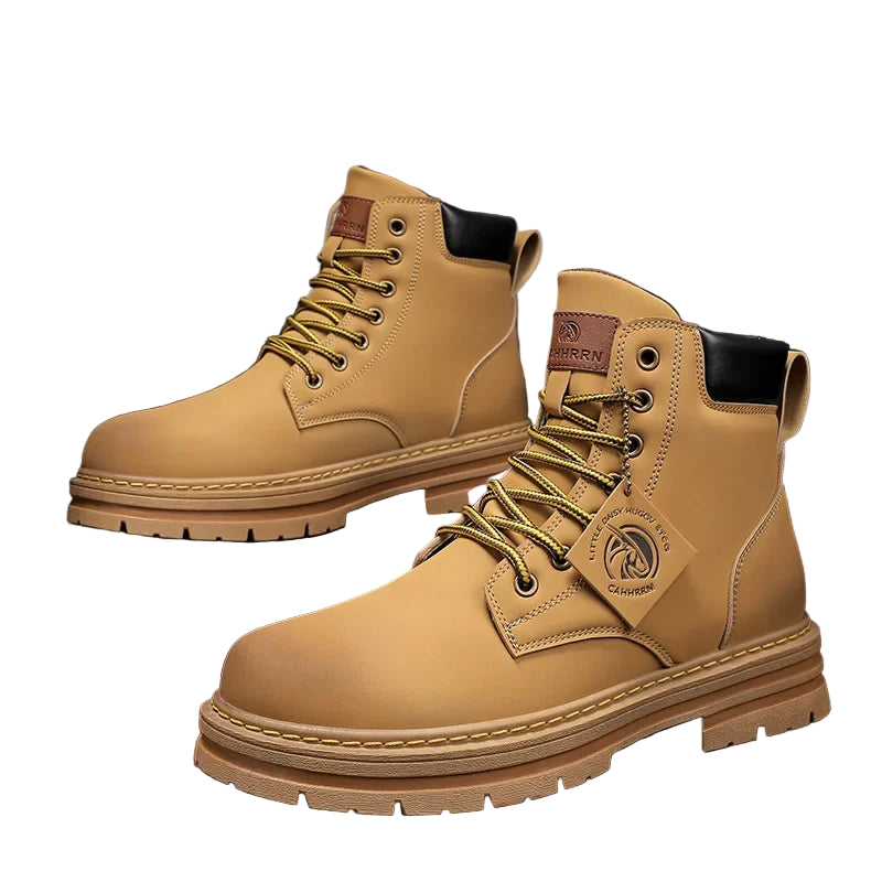 Comfy Family Griffin™ - Men&#39;s High Top Boots Beige / 38