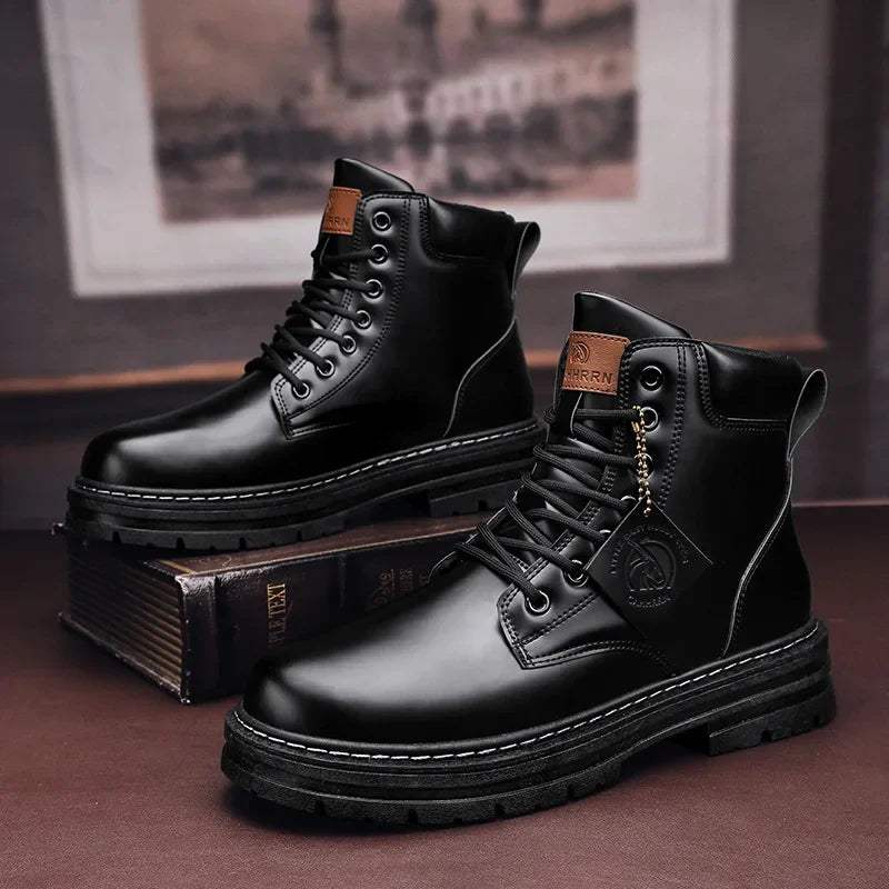 Comfy Family Griffin™ - Men&#39;s High Top Boots Black / 38