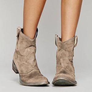 Comfy Family Hadley - Vintage Style Ankle Boots