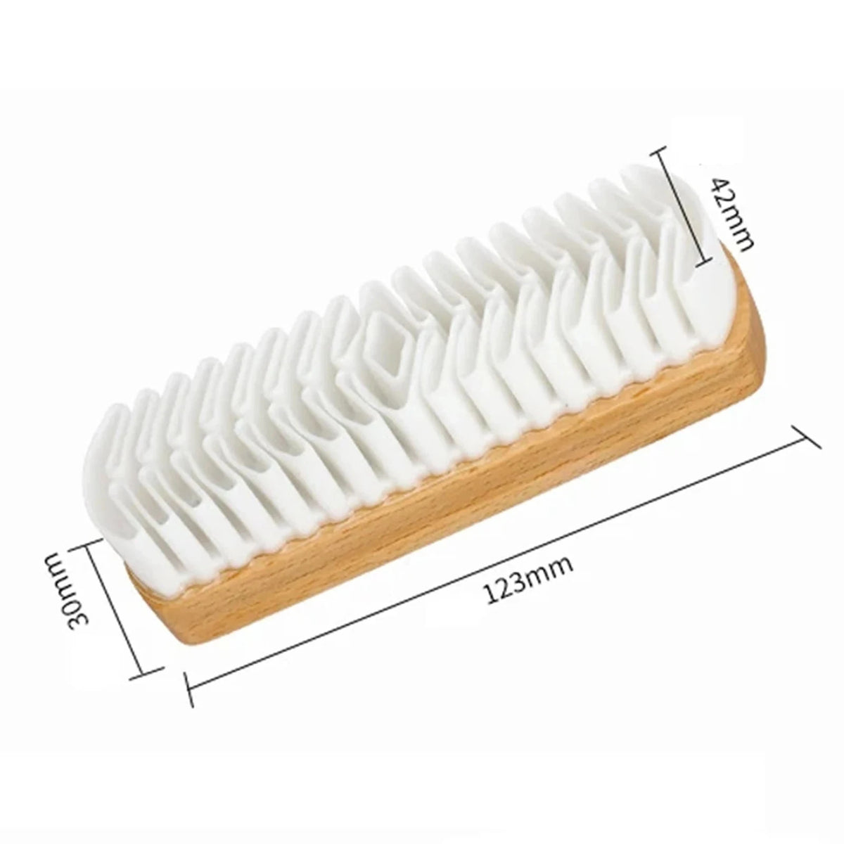 Comfy Family Magic Silicone Crepe Suede Leather Cleaning Brush for Shoes Suede Nubuck Eraser Cleaner on Boots Jacket Couch Sneakers Clean Kit light yellow