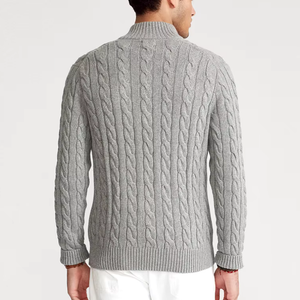 Comfy Family Newport - Cotton Quarter-Zip Sweater