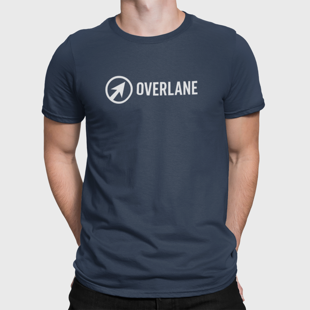 Comfy Family Overlane Essential T-Shirt Blue / S