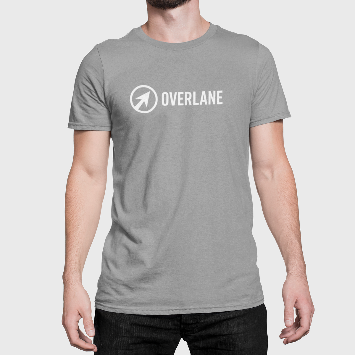 Comfy Family Overlane Essential T-Shirt Grey / S