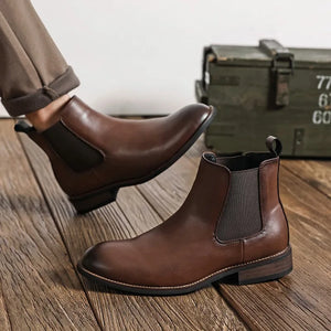 Comfy Family Radcliffe - Genuine Leather Chelsea Boots