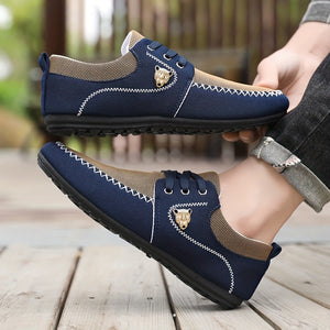 Comfy Family Stylish Men's Derby Shoes - Lace-up Front, Breathable, Comfortable Walking Sneakers for Casual Outings - Premium Quality, Durable Outsole, Easy Slip-on Design Khaki / US 10.5