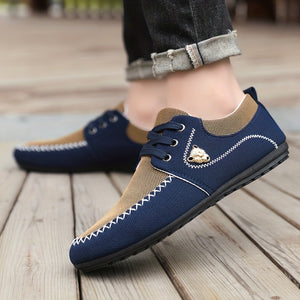 Comfy Family Stylish Men's Derby Shoes - Lace-up Front, Breathable, Comfortable Walking Sneakers for Casual Outings - Premium Quality, Durable Outsole, Easy Slip-on Design Khaki / US 4.5