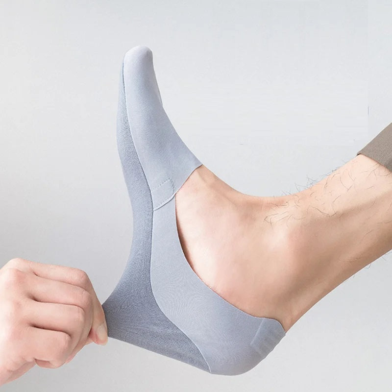 Comfy Family Ultra Lightweight Breathable Socks (Pack of 5 Pairs) Grey