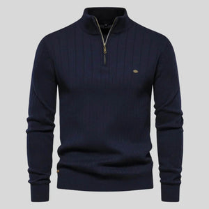 Julian Porter Burnham - Comfort Men's Jumper Marinblå / S