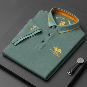 Julian Porter Luxe Polo Vert / M