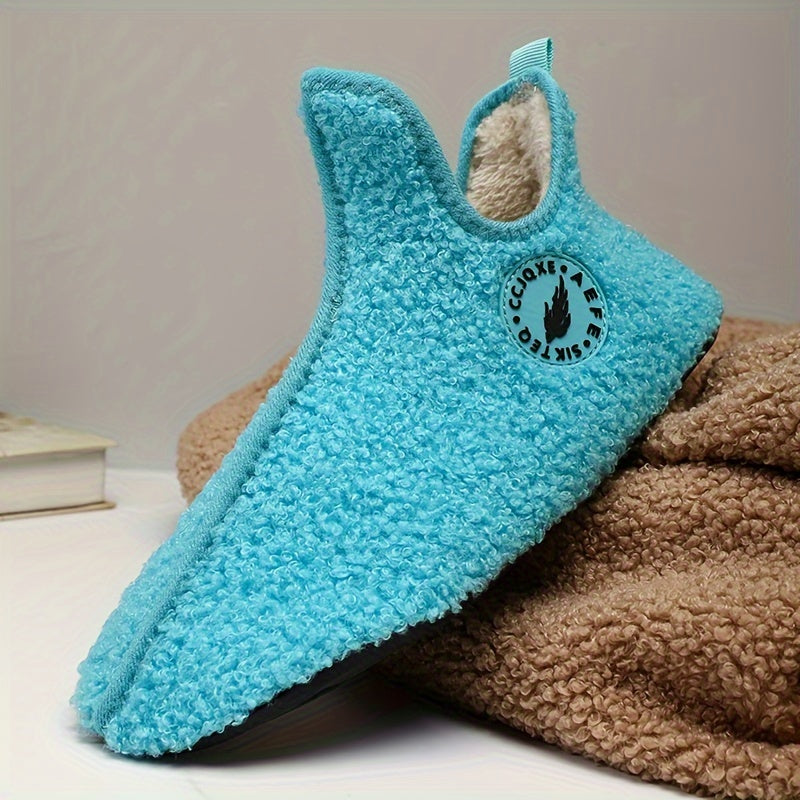 Overlane Aefe - Ultimate Comfort Fuzzy Slippers Cyan / 36-37