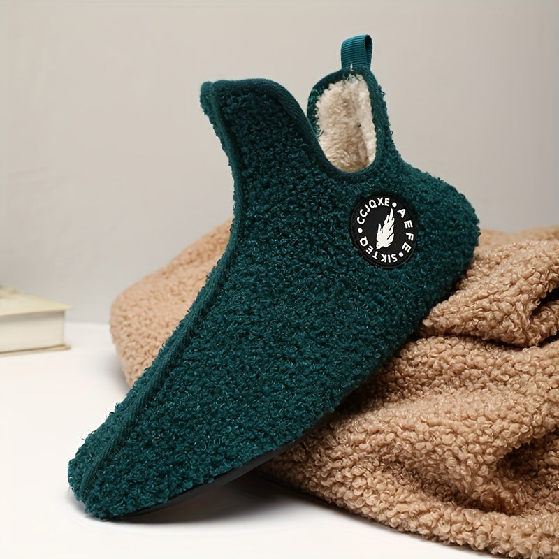 Overlane Aefe - Ultimate Comfort Fuzzy Slippers Forest Green / 36-37