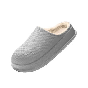 Overlane Fleecy - Ultra Soft & Waterproof Comfort Slippers Grey / 5