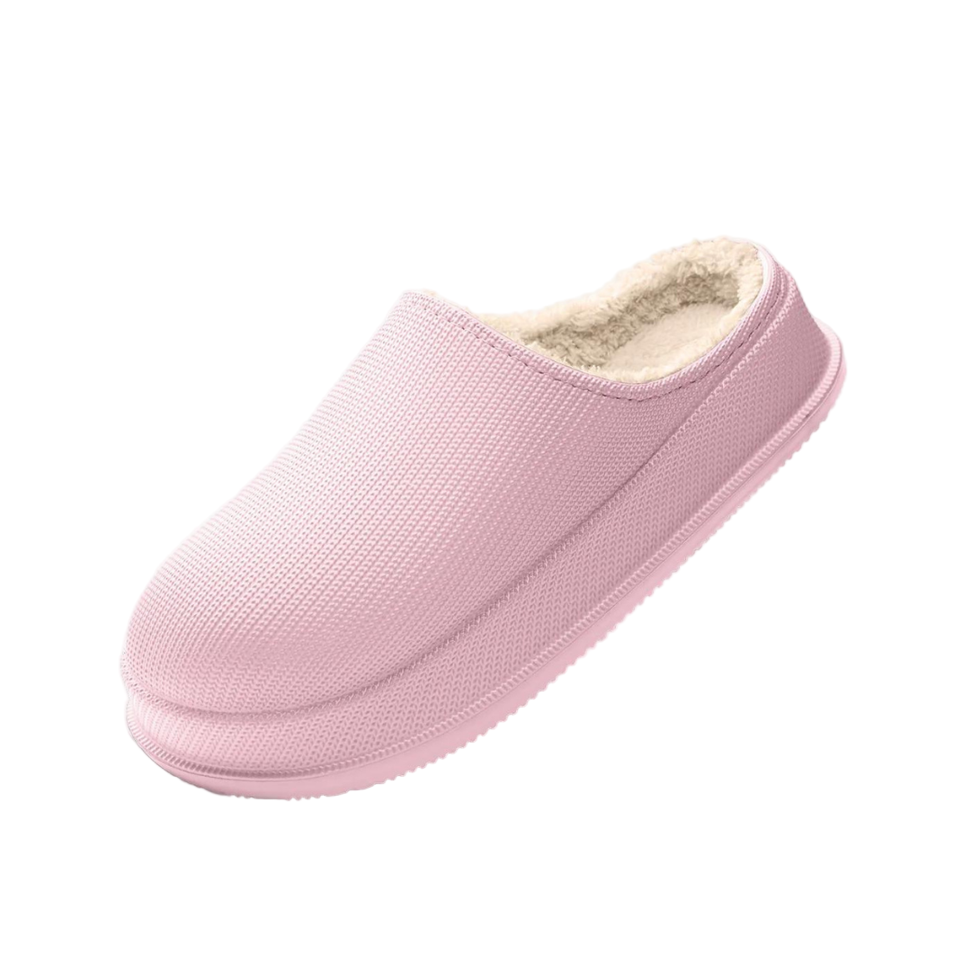 Overlane Fleecy - Ultra Soft &amp; Waterproof Comfort Slippers Pink / 5