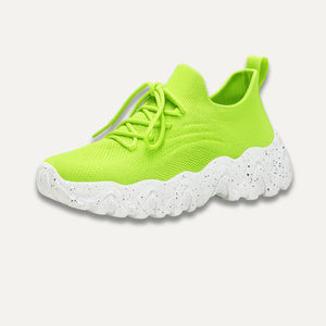 Overlane Mara - Healthy and Supportive Walking Shoes Green & White / US Women 7 - US Men 5