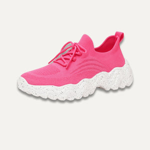 Overlane Mara - Healthy and Supportive Walking Shoes Pink & White / US Women 7 - US Men 5