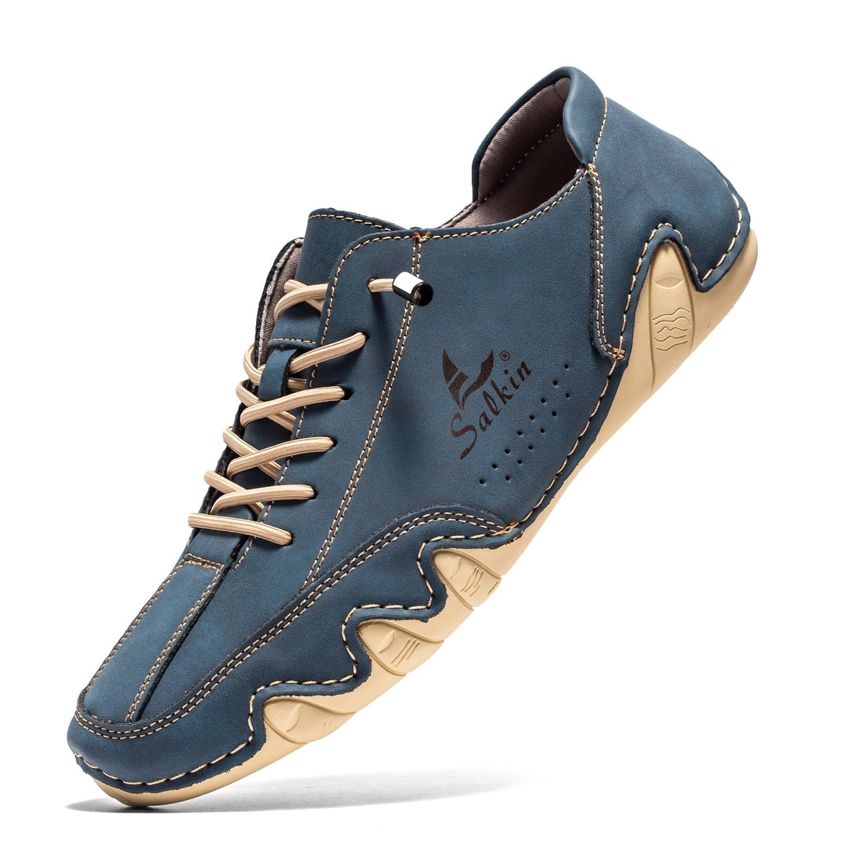 Overlane Men&#39;s Salkin Barefoot Shoes Blue / US7 | EU38 | UK6