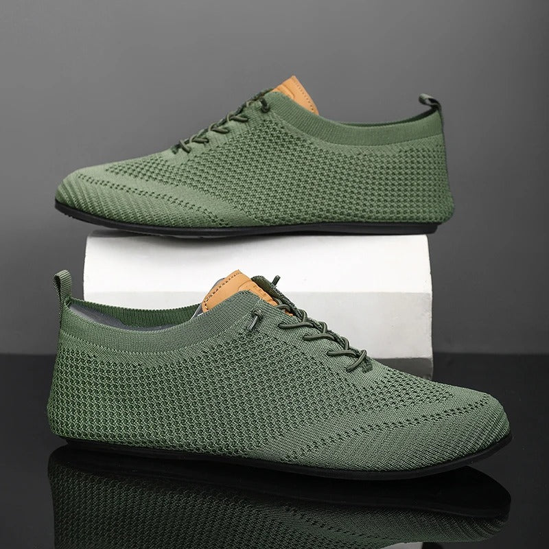 Overlane Mesh Knit Slip-Ons Green / 6.5