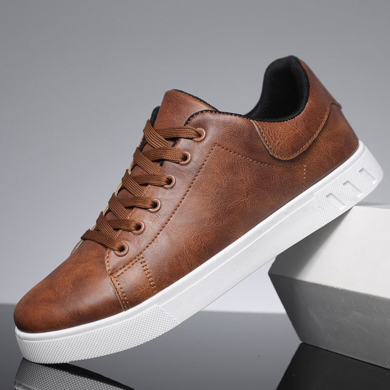 Overlane Overlane - Elegant Leather Sneakers for Men Walnut Brown / 6