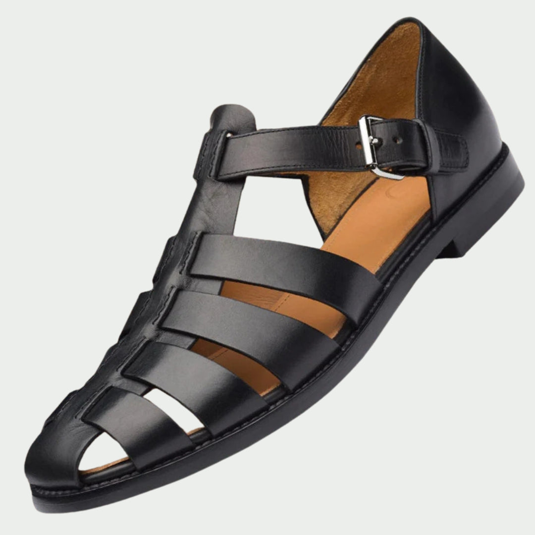 Overlane Overlane - Luxury Comfort Leather Sandals for Men Schwarz / 38
