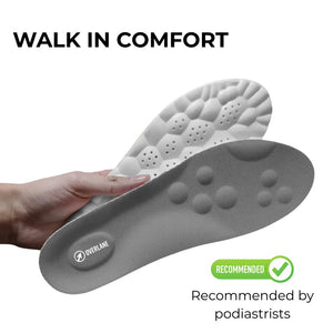Overlane Overlane - Orthopedic Massage Insoles Grey / EU 35-36