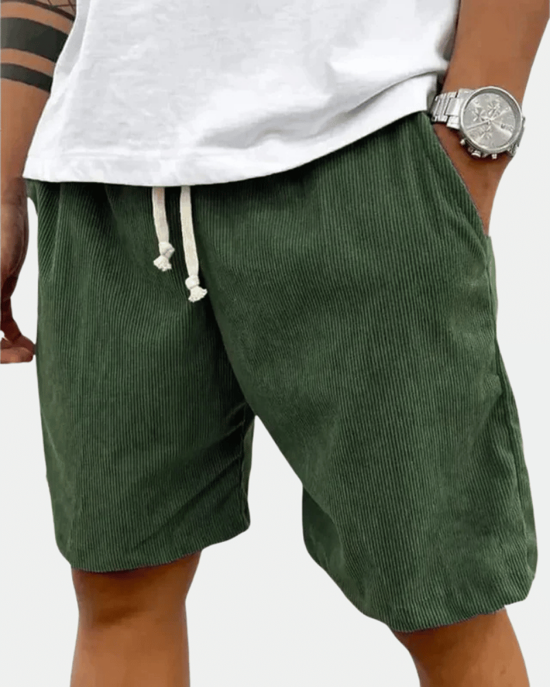 Overlane Overlane - Premium Corduroy Texture Shorts Green / S