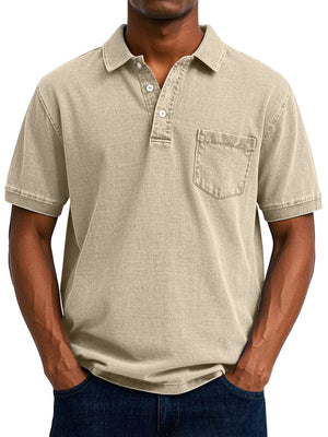 Overlane Overlane - Vintage Casual Polo Shirt Khaki / S