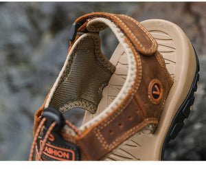Overlane Summer 2025 Breathable faux Sandals - Non-Slip for Hiking & Beach Sports, Casual Outdoor Footwear with Adjustable Laces