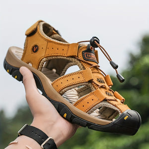 Overlane Summer 2025 Breathable faux Sandals - Non-Slip for Hiking & Beach Sports, Casual Outdoor Footwear with Adjustable Laces